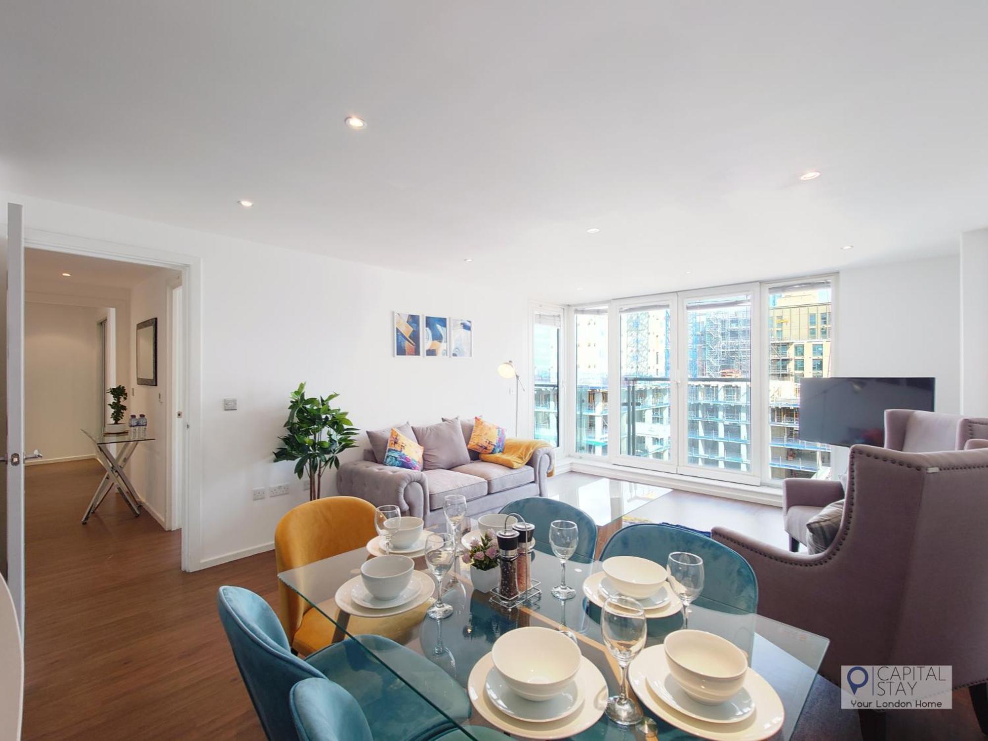 Deluxe Two Bed Apartment By London Excel & O2 Buitenkant foto
