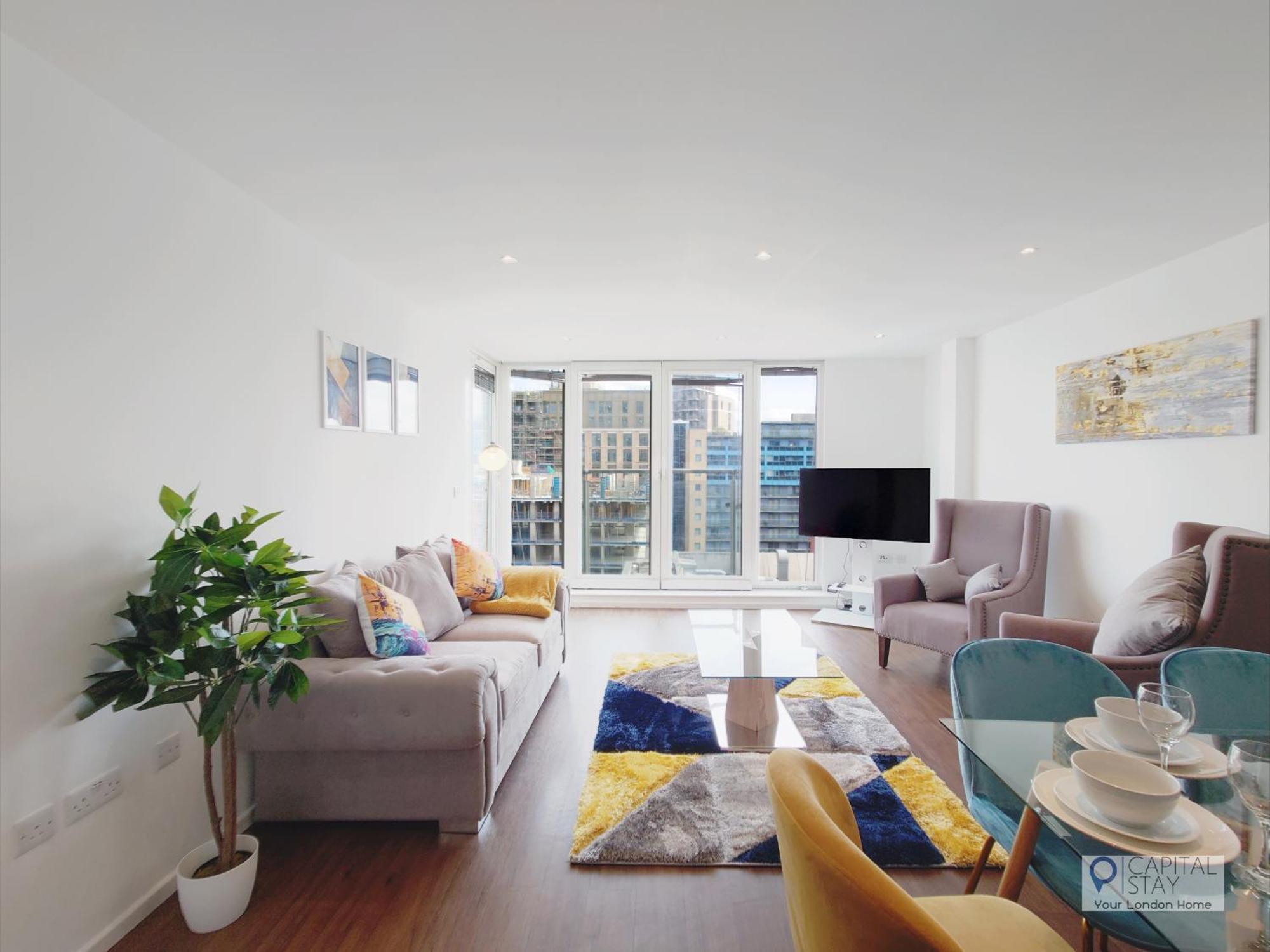 Deluxe Two Bed Apartment By London Excel & O2 Buitenkant foto